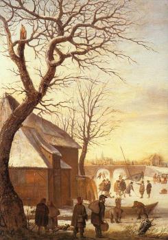 亨德裡尅 艾弗坎普 Winter Landscape 亨德裡尅 艾弗坎普 Winter Landscape